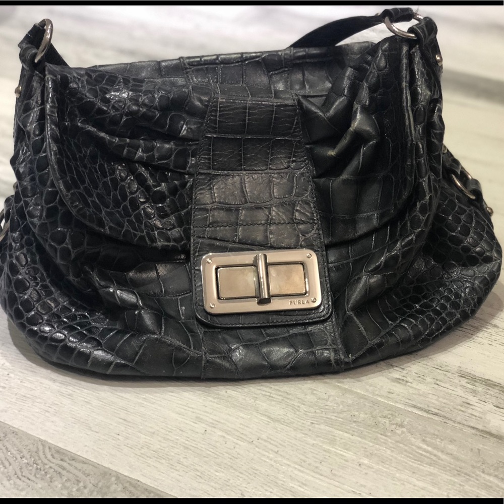 Furla Black Purse